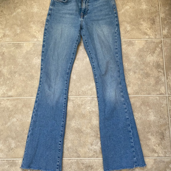 *USED Forever 21 Subtle Flare Jeans Size 24 Waist - Picture 1 of 4